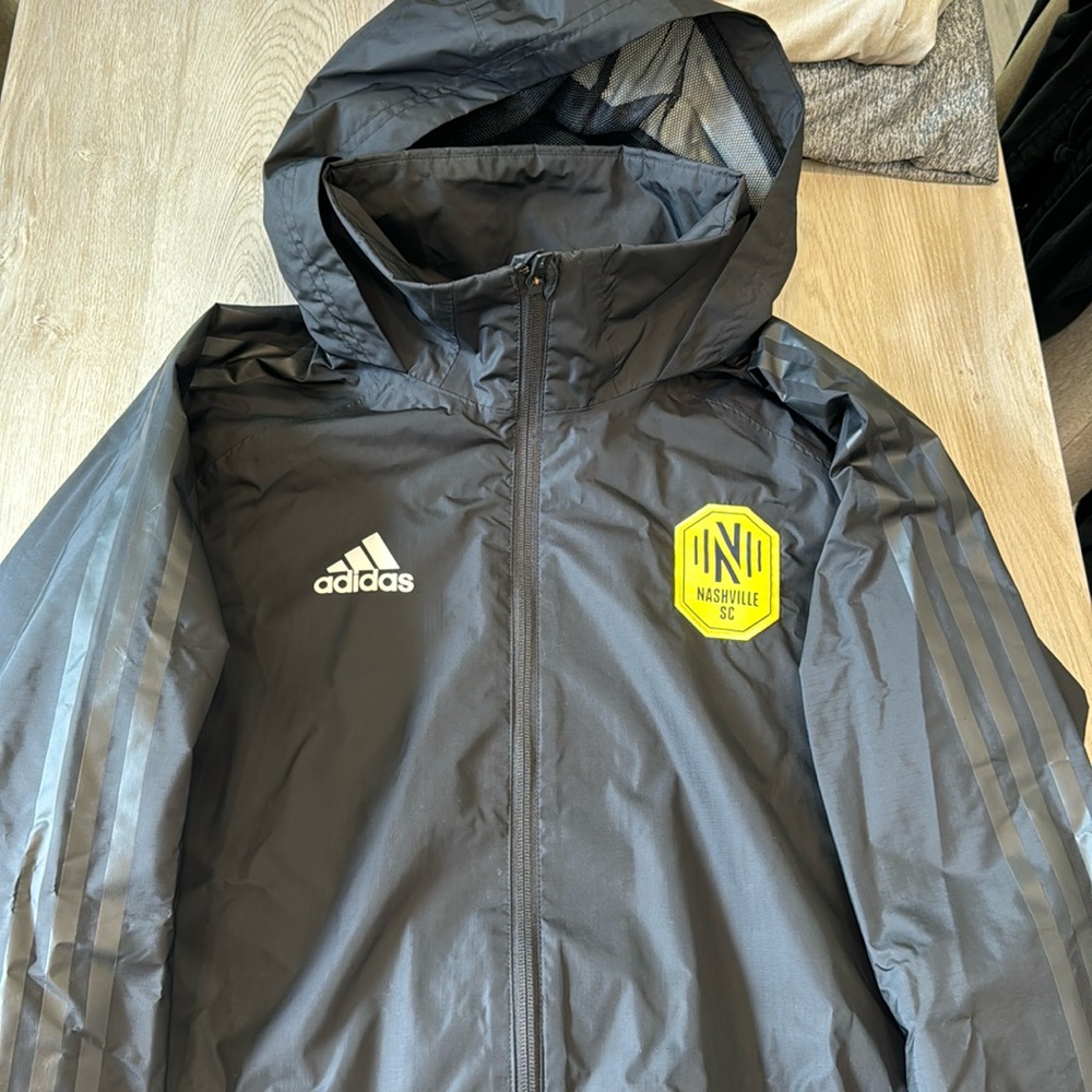 Nashville SC Adidas Rain Jacket